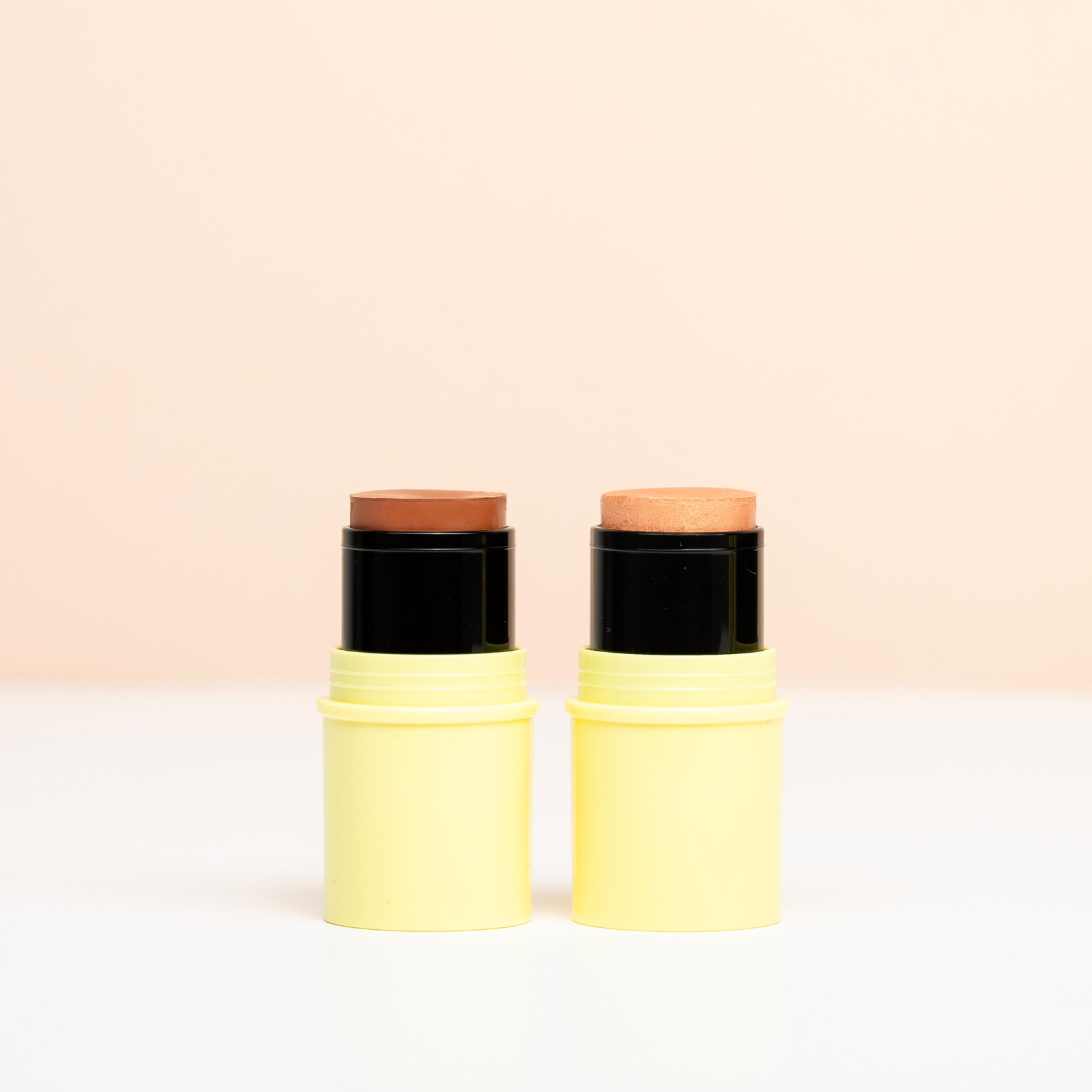 pomponne-duo-fantastick-bronzer-highlighter-sticks-nomades-teint-2-en-1 image 1