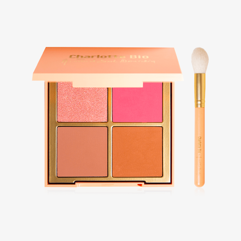 charlotte-bio-duo-palette-bonne-mine-pinceau-palette-teint-et-son-pinceau-assort image 1