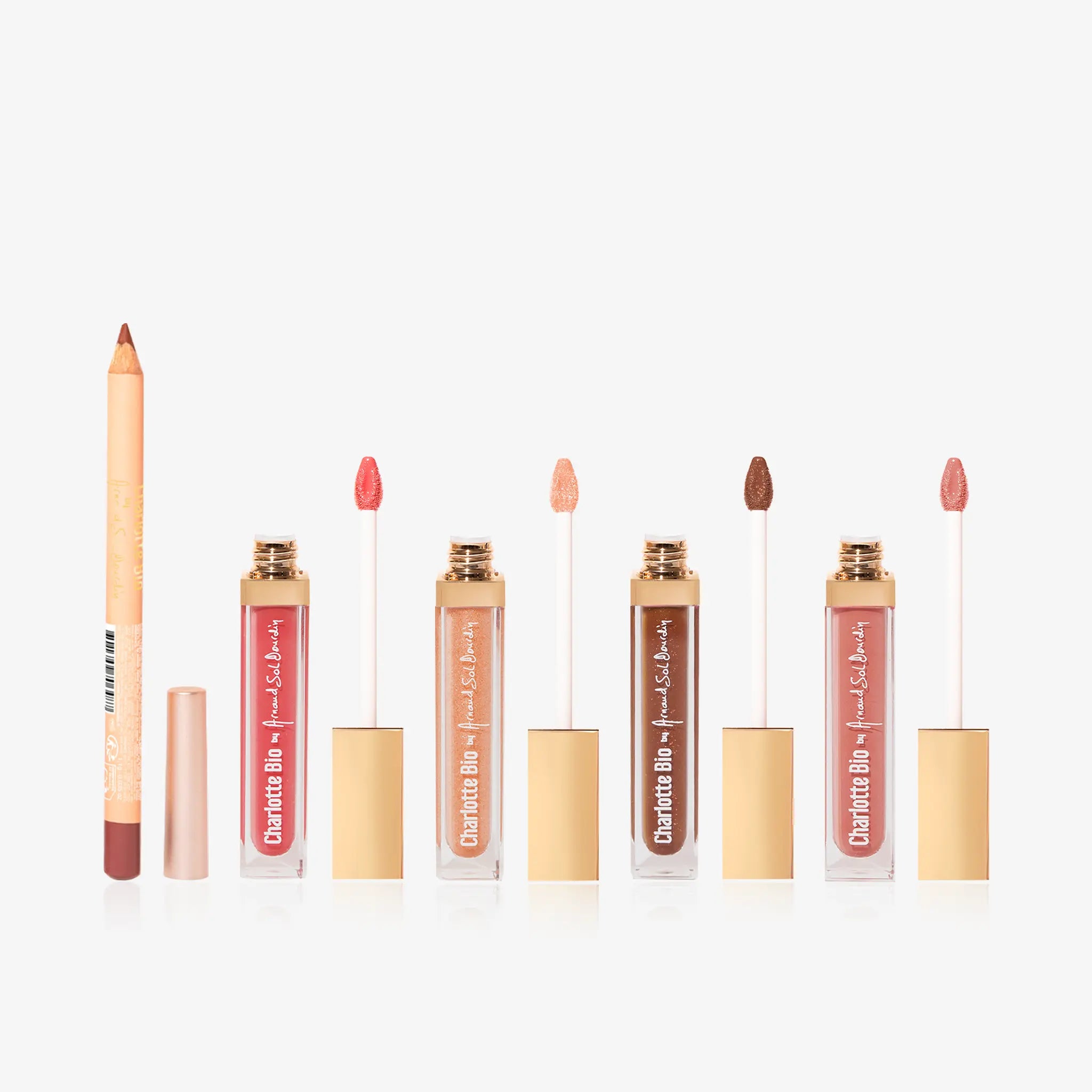 charlotte-bio-pack-4-lip-glow-crayon-universel-by-arnaud-sol-dourdin image 1