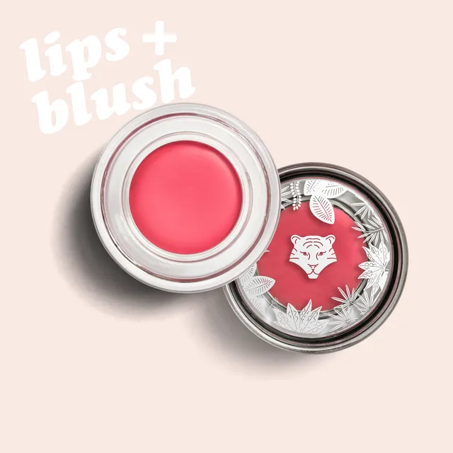 all-tigers-lips-blush-533-rose-duo-blush-cr-me-et-rouge-l-vres-vegan-rose image 1