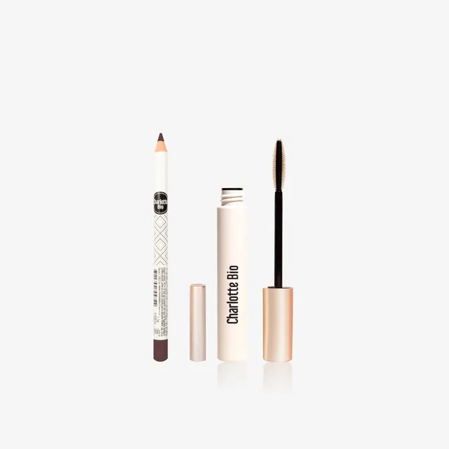 charlotte-bio-duo-crayon-yeux-mascara-marron image 1