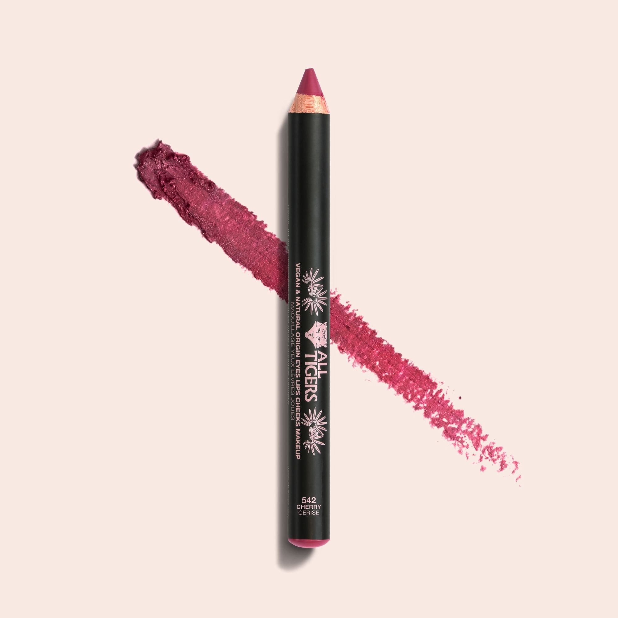 all-tigers-kit-le-multi-yeux-l-vres-joues-3-crayons-bois-de-rose-brique-cerise image 5