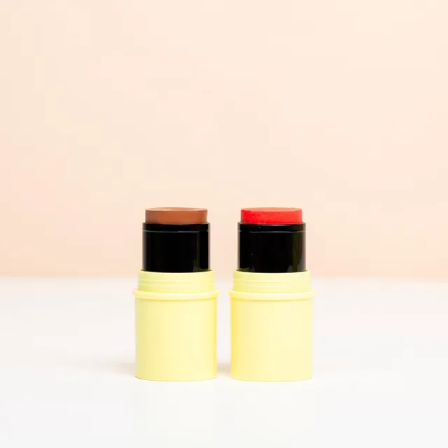 pomponne-duo-fantastick-bronzer-baume-blush-sticks-nomades-teint-2-en-1 image 1