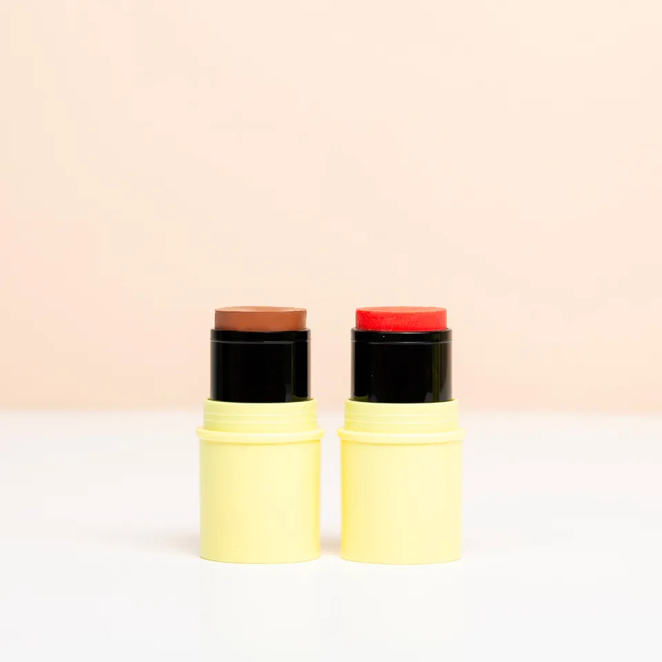pomponne-duo-fantastick-bronzer-baume-blush-sticks-nomades-teint-2-en-1 image 1