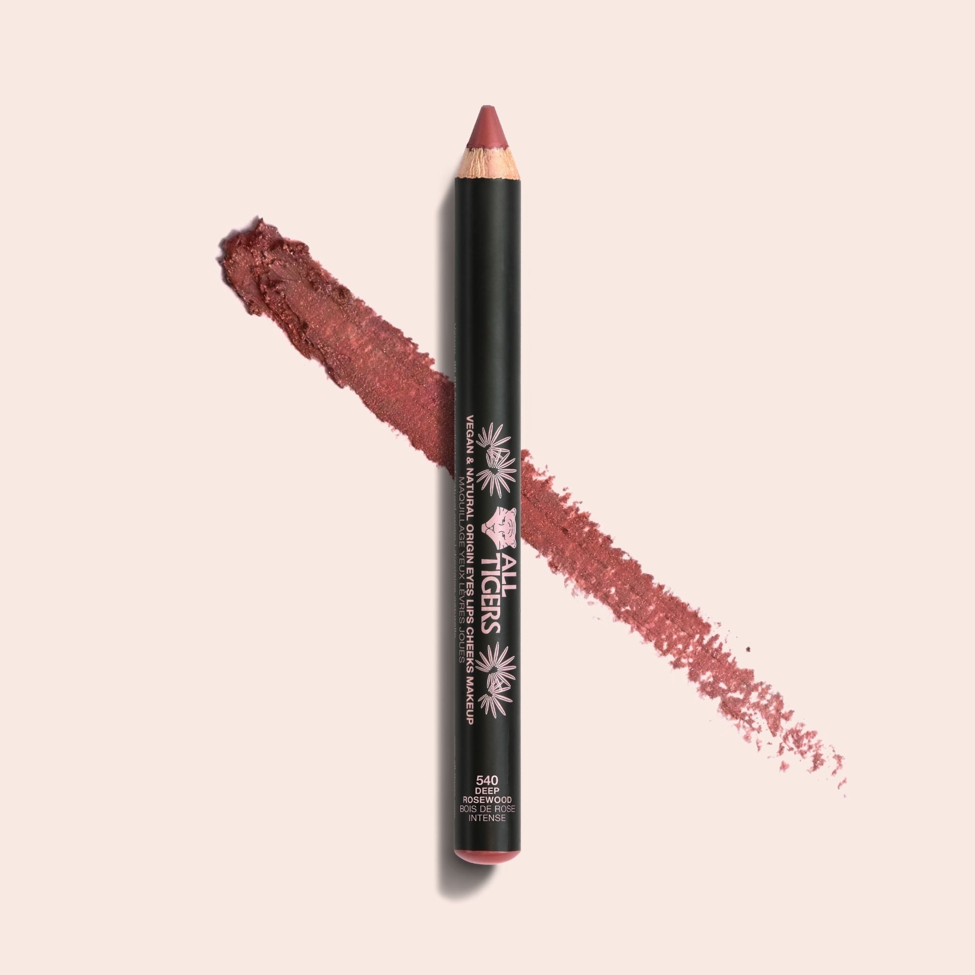 all-tigers-kit-le-multi-yeux-l-vres-joues-3-crayons-bois-de-rose-brique-cerise image 6