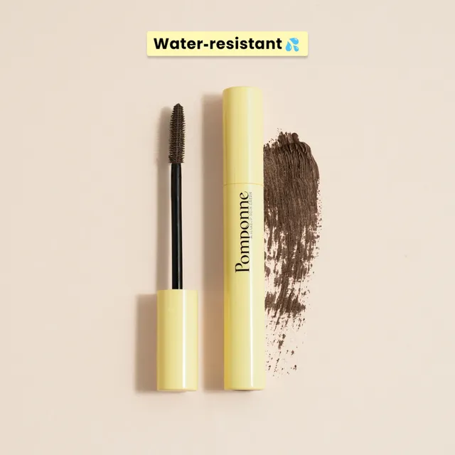 pomponne-mascara-marron-volume-longueur-mascara-naturel-booster-de-cils image 1
