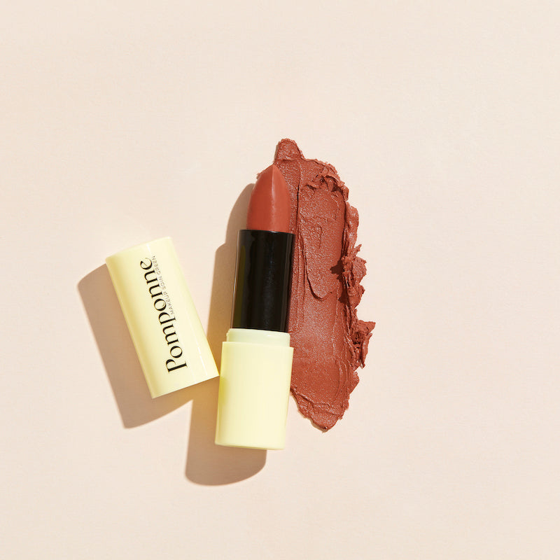 pomponne-rouge-l-vres-hydratant-nude-brun-semi-mat image 1