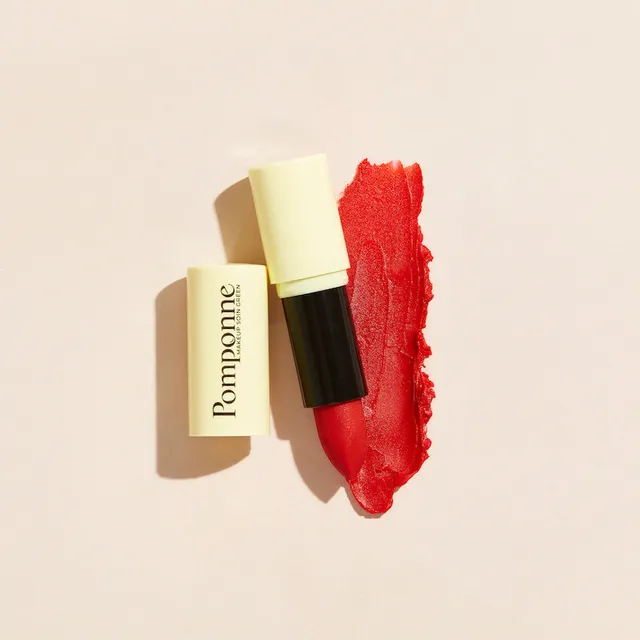 pomponne-rouge-l-vres-hydratant-semi-mat-rouge-coquelicot image 1