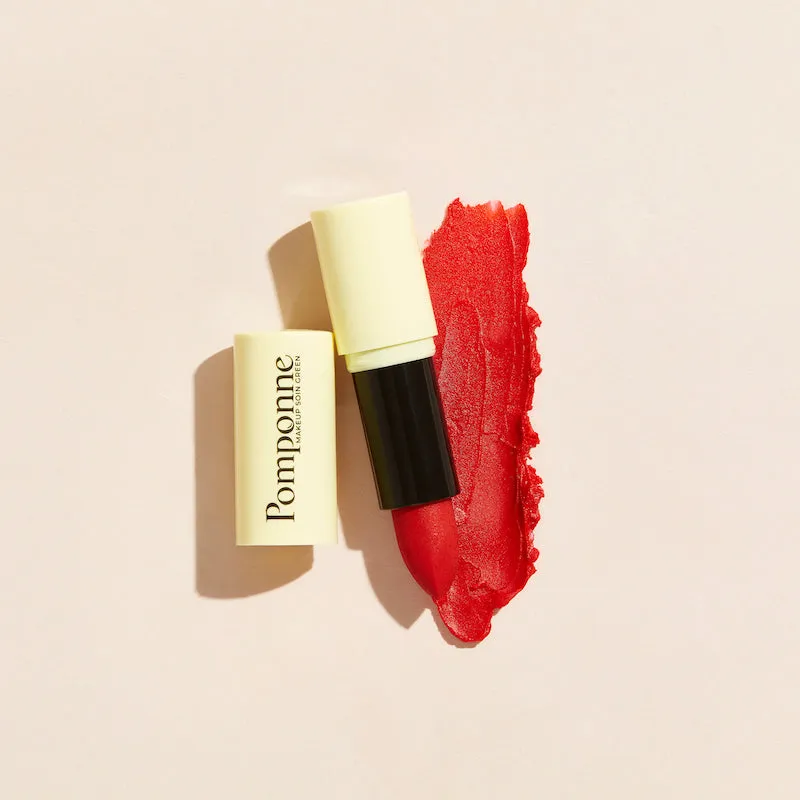 pomponne-rouge-l-vres-hydratant-semi-mat-rouge-coquelicot image 1