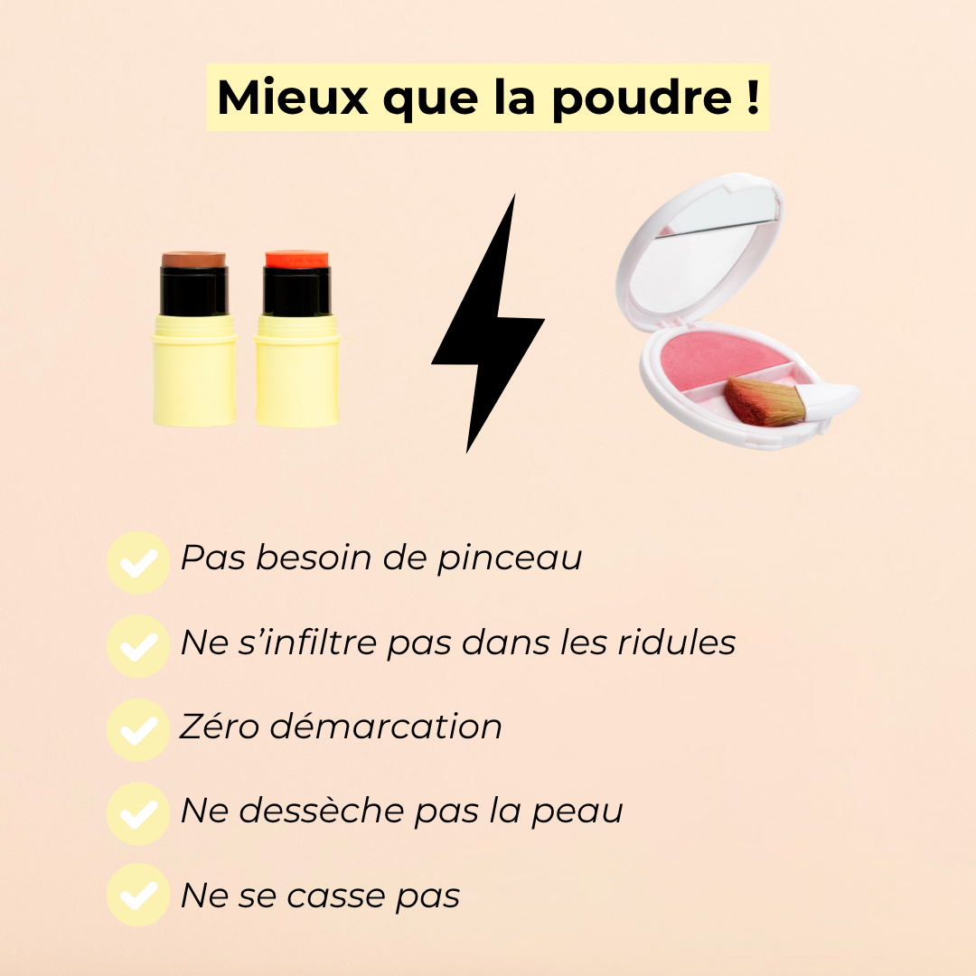 pomponne-duo-fantastick-bronzer-baume-blush-sticks-nomades-teint-2-en-1 image 2