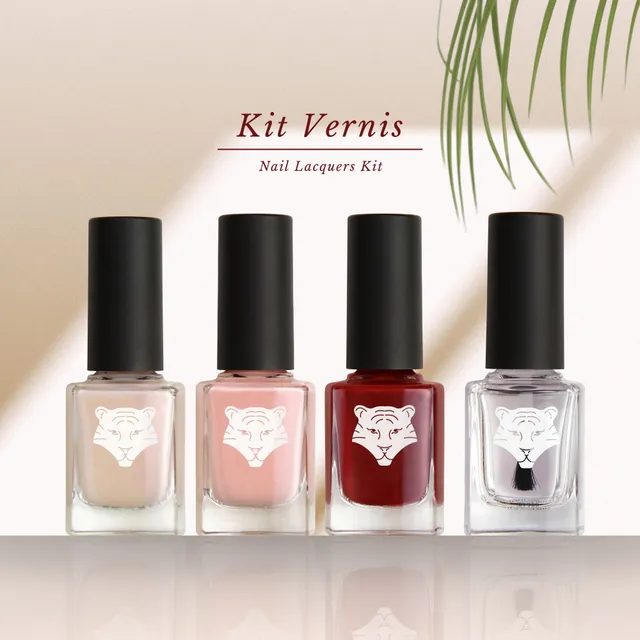 all-tigers-kit-4-vernis-ongles-bio-sourc-s-vegan image 1