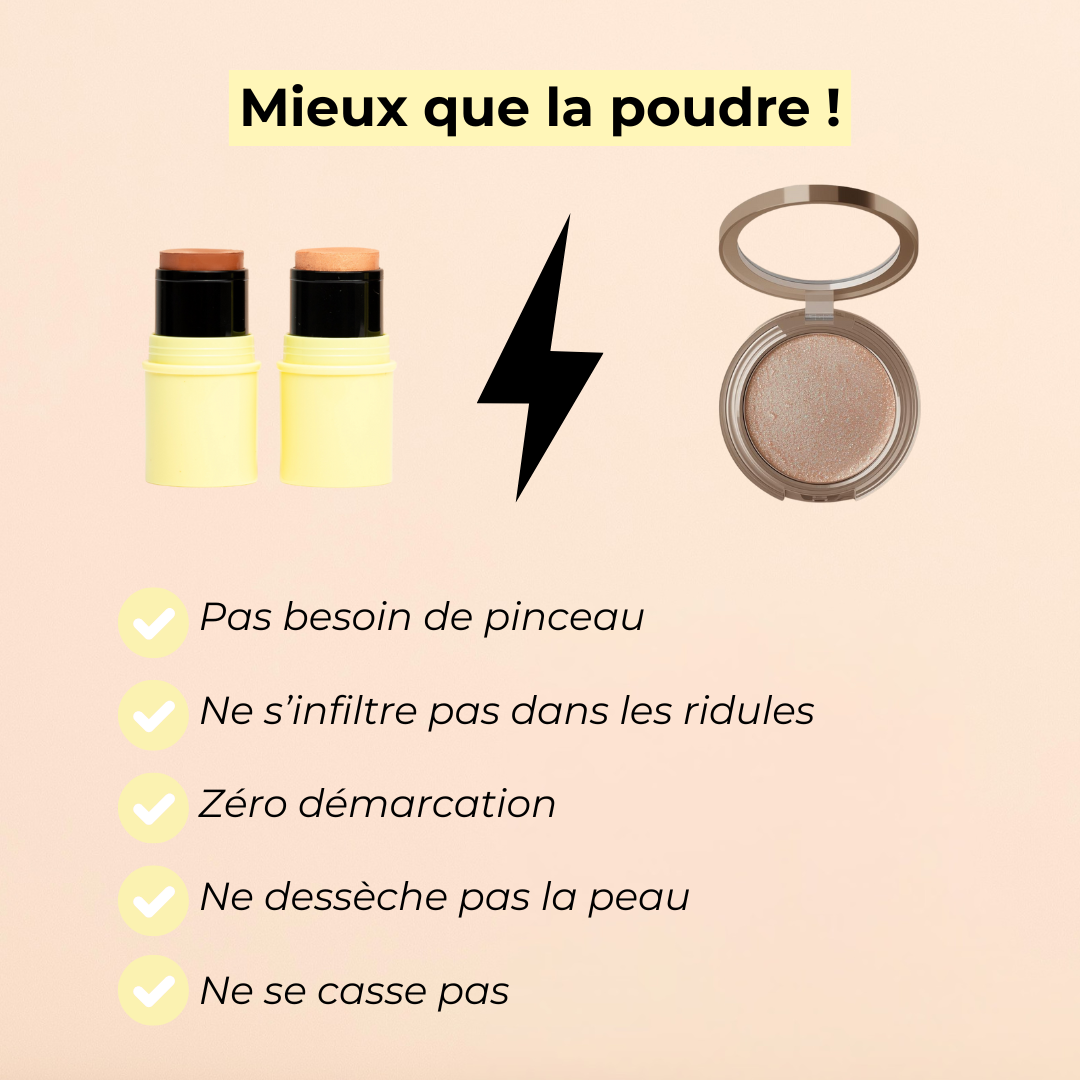 pomponne-duo-fantastick-bronzer-highlighter-sticks-nomades-teint-2-en-1 image 2