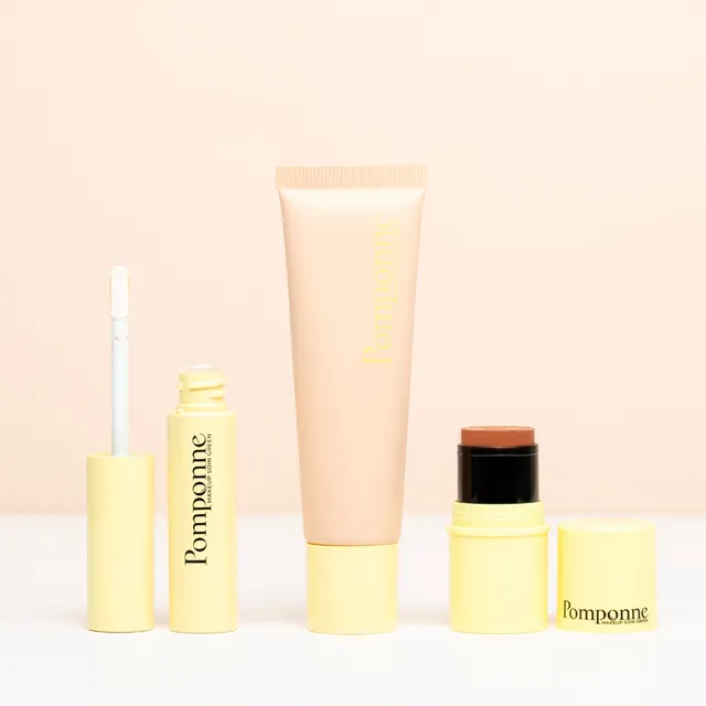 pomponne-trio-teint-anti-cernes-soin-teint-bb-cr-me-spf20-bronzer image 1