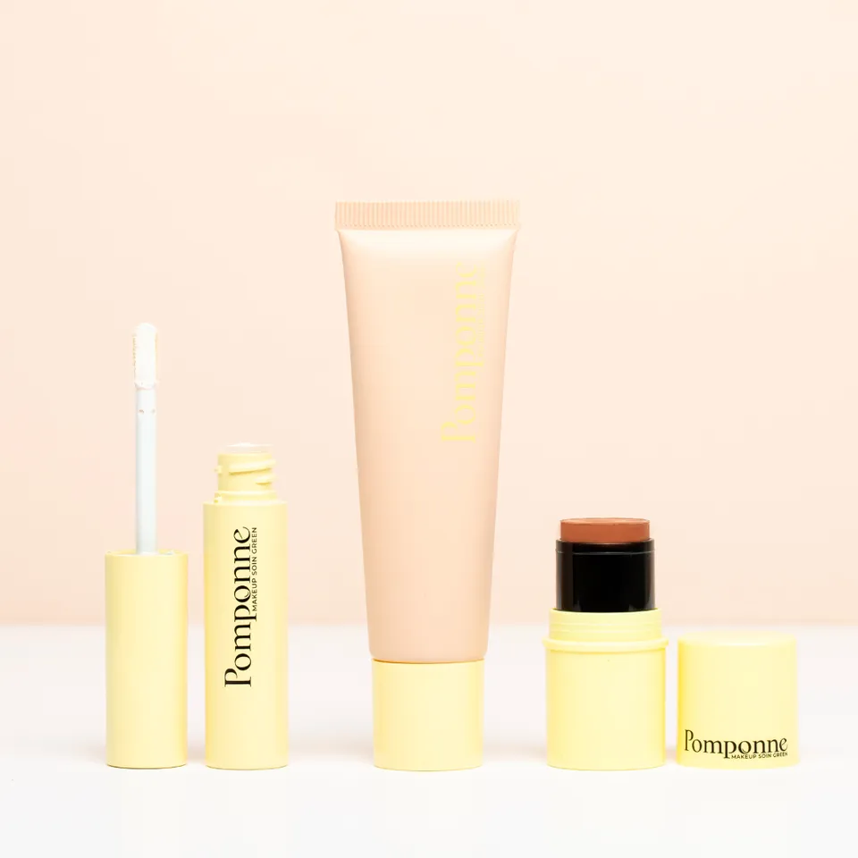 pomponne-trio-teint-anti-cernes-soin-teint-bb-cr-me-spf20-bronzer image 1