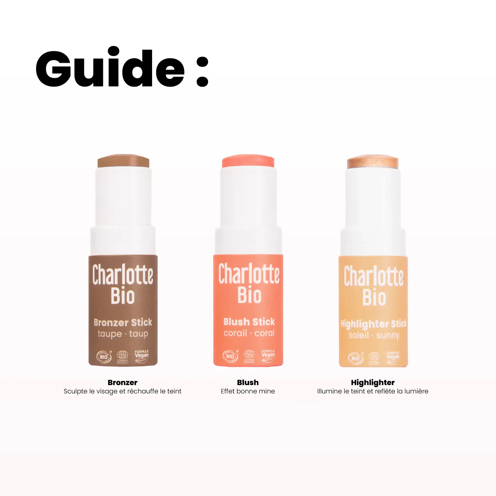 charlotte-bio-trio-sticks-teint-bronzer-blush-highlighter image 6