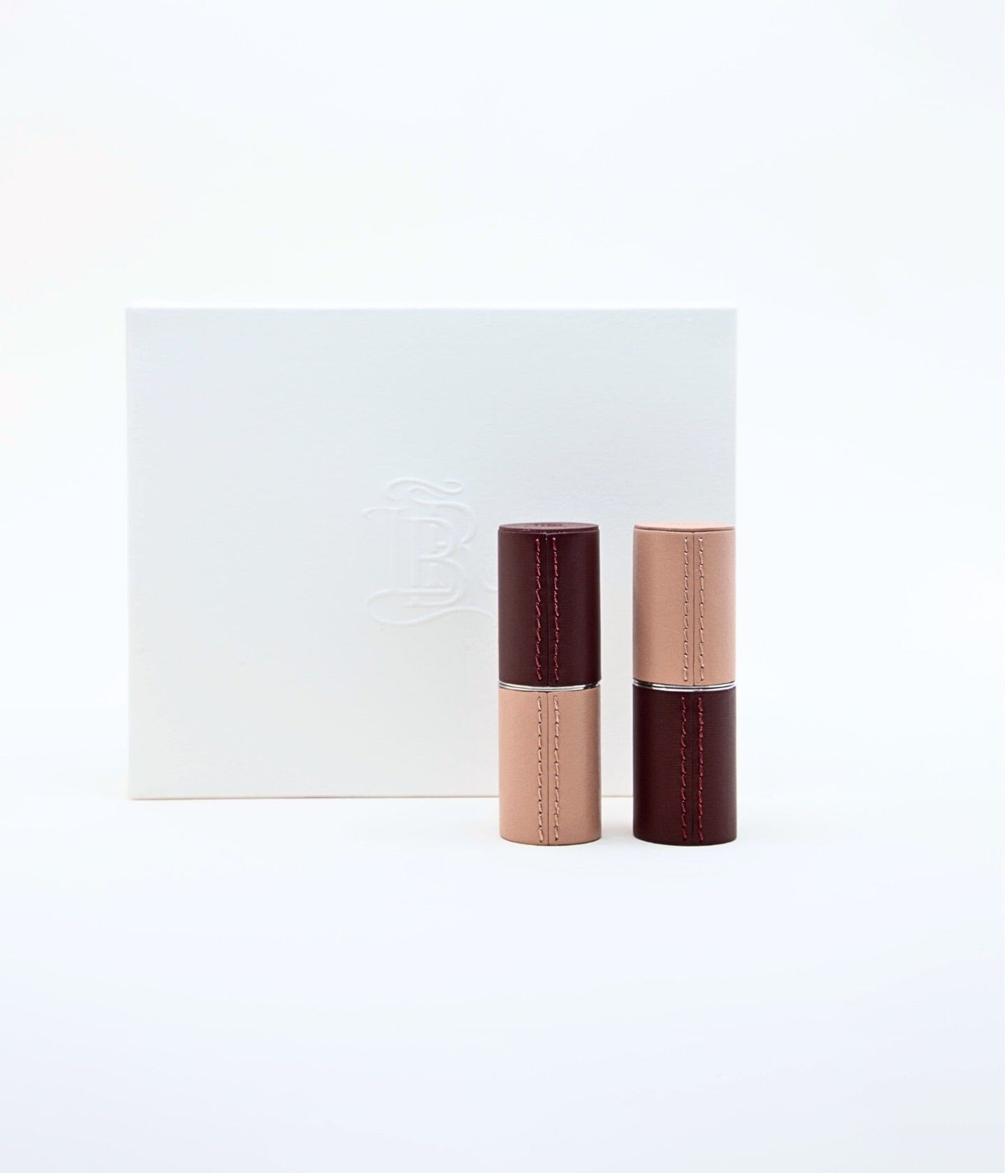 la-bouche-rouge-paris-l-ecrin-rechargeable-duo-choc-dition-limit-e-cuir-des-tann image 2