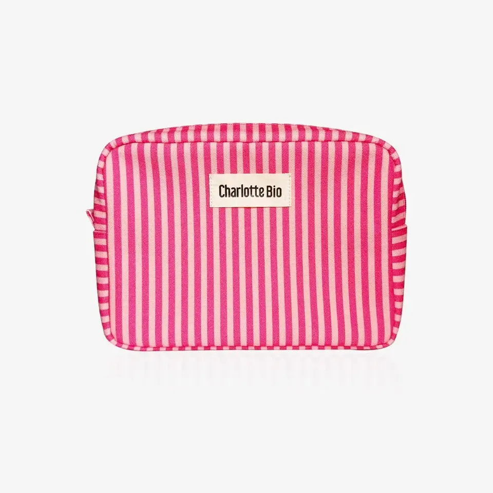 charlotte-bio-trousse-grand-format-ray-e-rose-et-blanc image 1