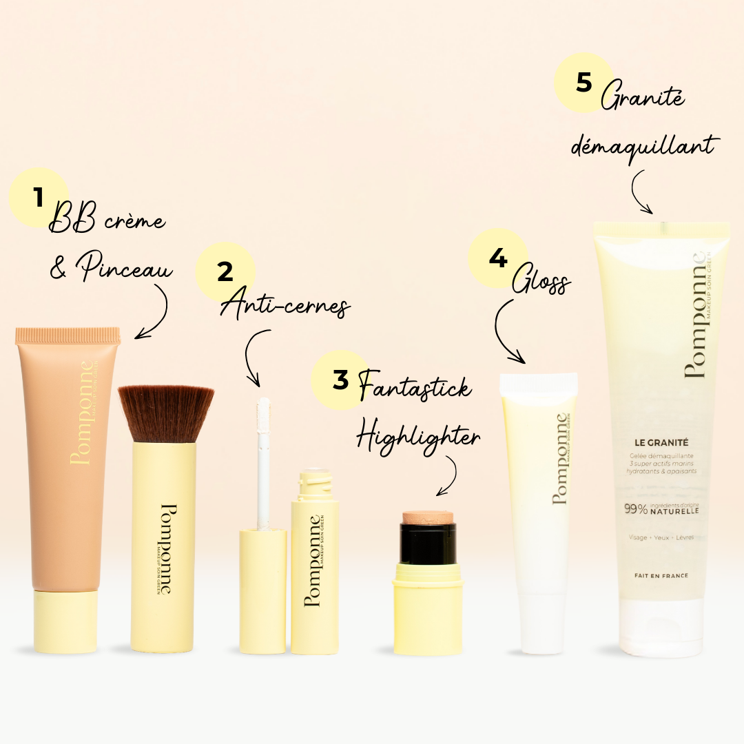 pomponne-rituel-clat-coffret-nettoyant-bb-cr-me-spf-20-anti-cernes-highlighter-e image 2