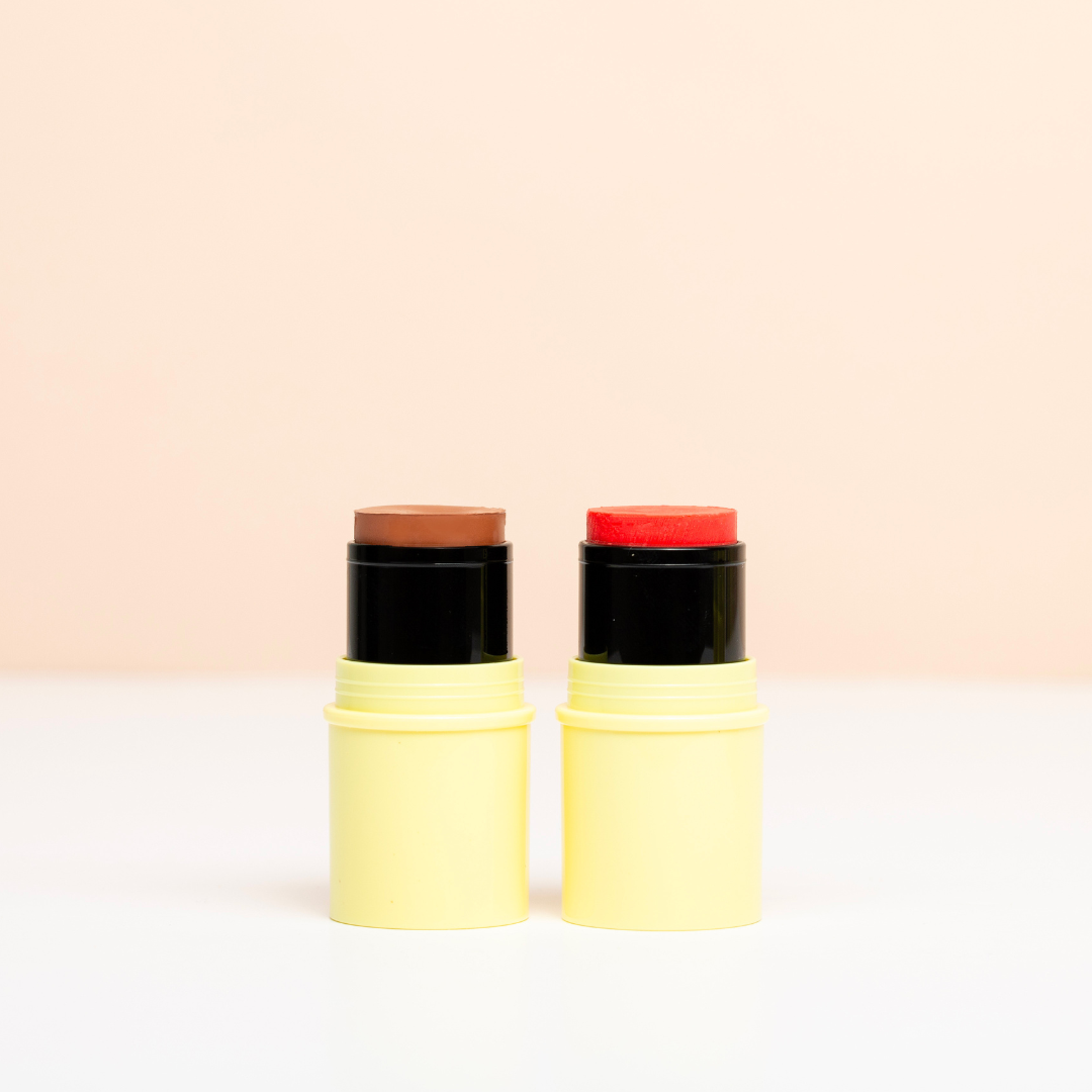 pomponne-duo-fantastick-bronzer-baume-blush-sticks-nomades-teint-2-en-1 image 1