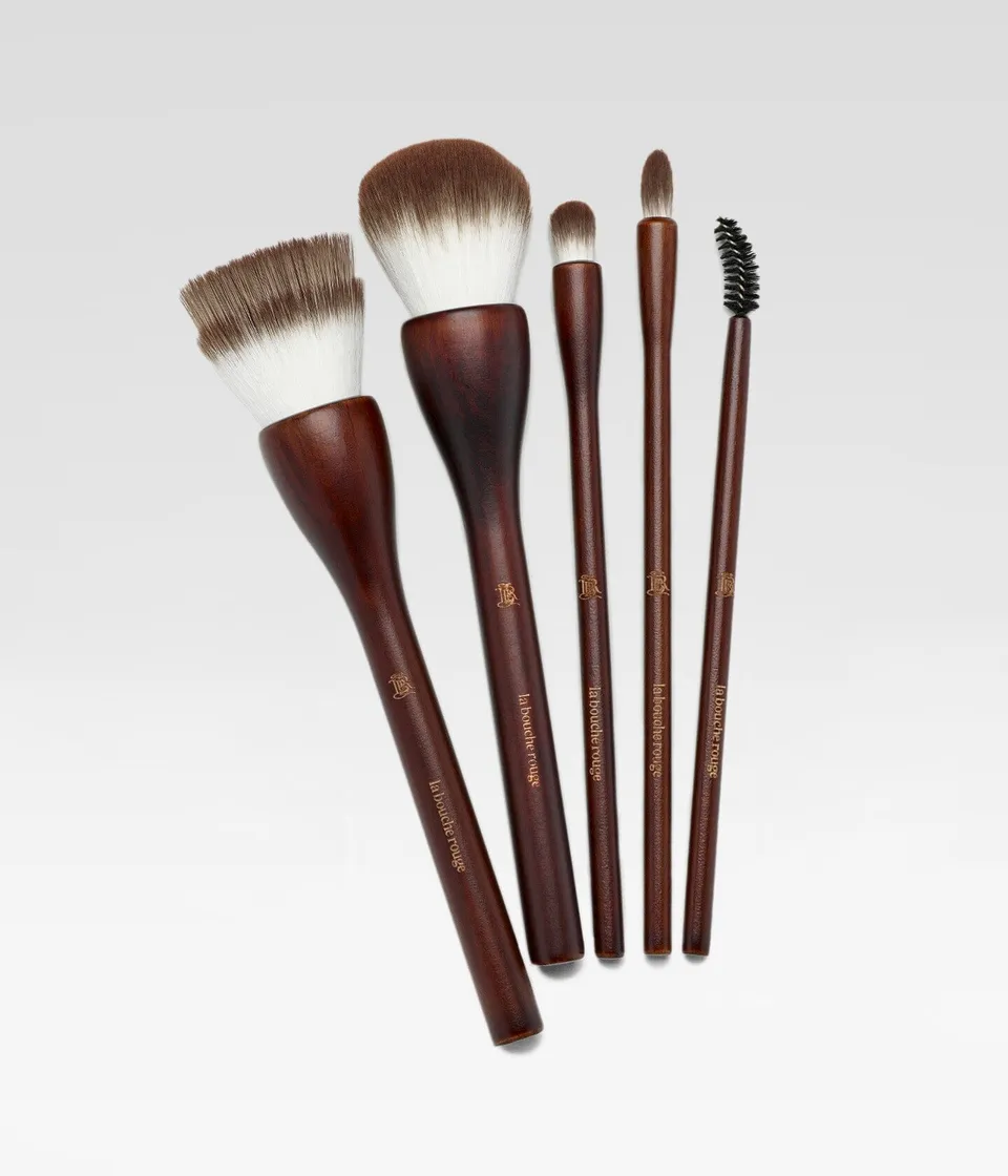 la-bouche-rouge-paris-collection-ultime-de-pinceaux-set-de-5-pinceaux-maquillage image 1