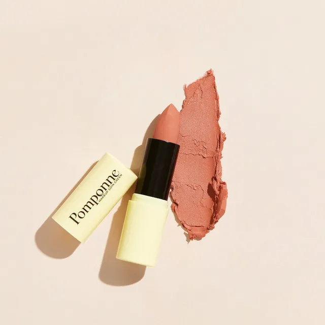 pomponne-rouge-l-vres-hydratant-semi-mat-longue-tenue-nude-beige-gravure-au-choi image 1